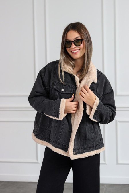 جاكيت بني  2 بِ 1